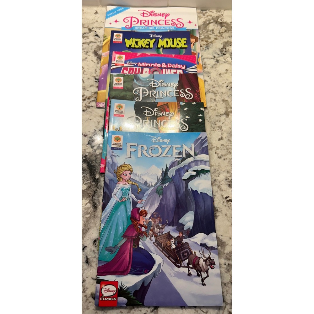 Disney Comics Lot Princess Frozen Mickey‎ Mouse Minnie Daisy Special Issues